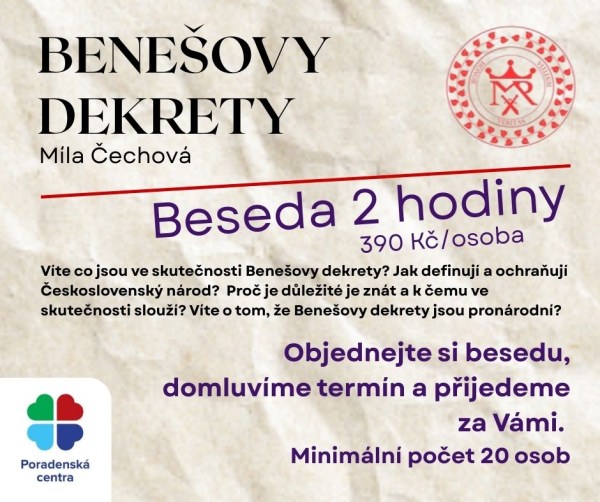 Benesovydekrety_beseda
